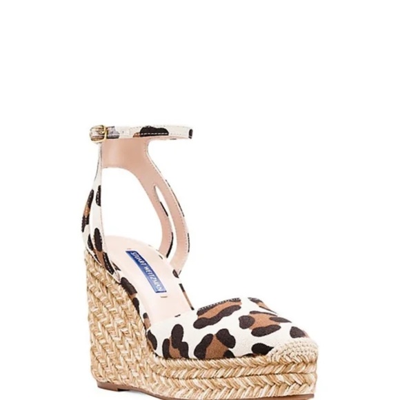 Stuart Weitzman Cheetah Print Wedges - Picture 1 of 8